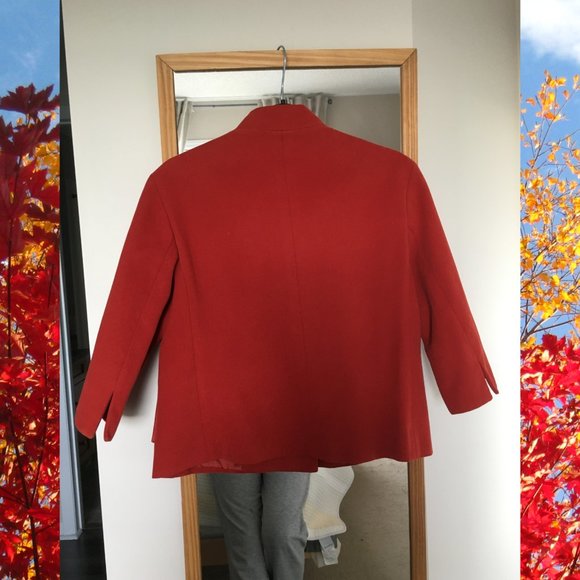 Thick cotton jacket AKRIS punto size 6 - Picture 3 of 5